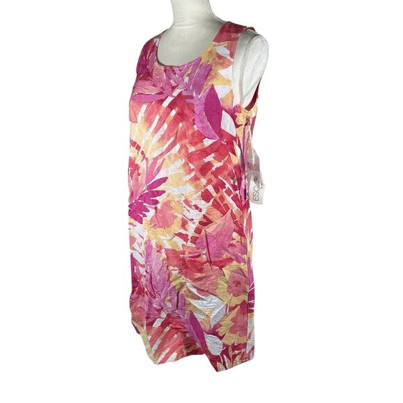 Escape by Habitat Guava Sleeveless Shift Dress Vacation Resort Size XS NEW! - Picture 6 of 10
